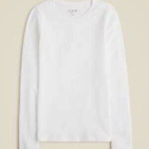 J. Crew Classic White Long Sleeve Top - Never been worn.